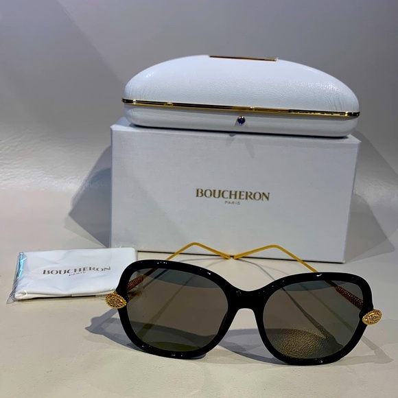 Accessories - New Women’s Boucheron Sunglasses Black